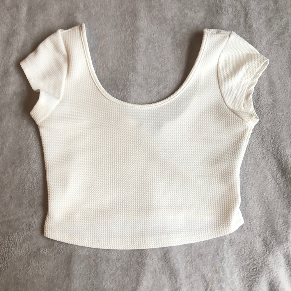 White body con crop